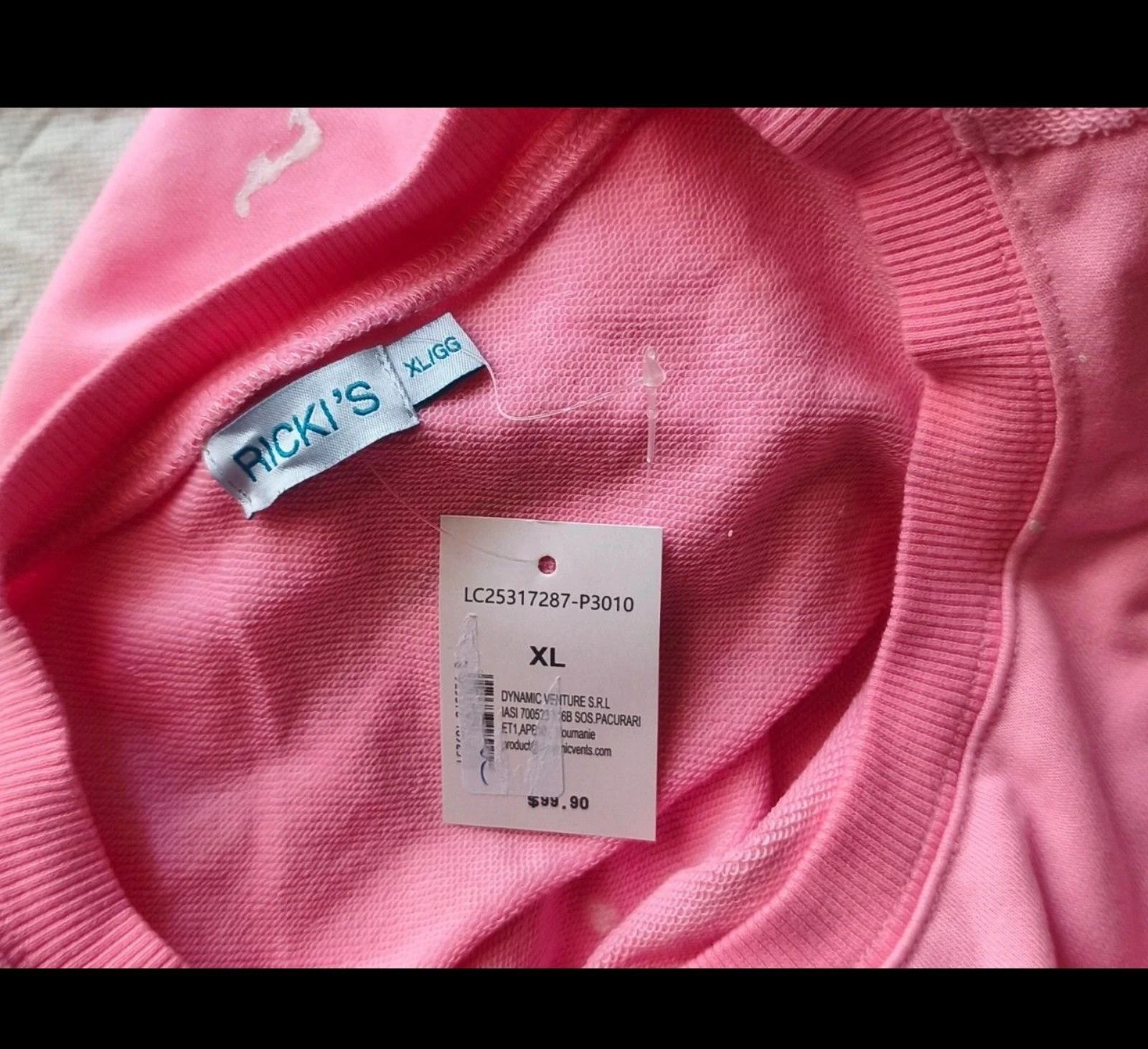 Oversized roze trui van Ricki's (nieuw met labels) | Maat XL – photo 4